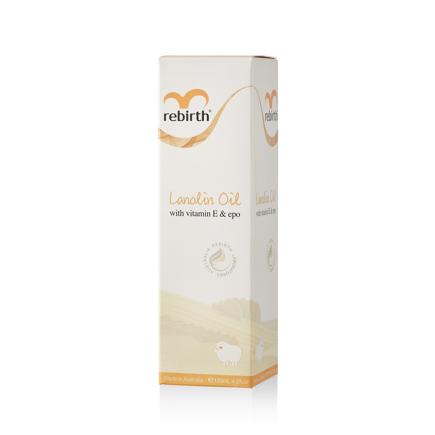 Rebirth Lanolin Oil with Vitamin E & EPO (RB13) 125mL | Online Shop ...